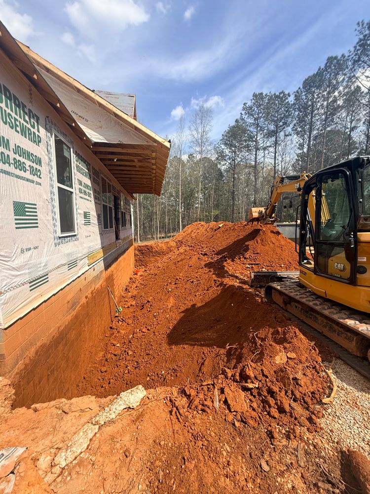 Excavation for J&J Hauling and Outdoor LLC  in Fayetteville, GA