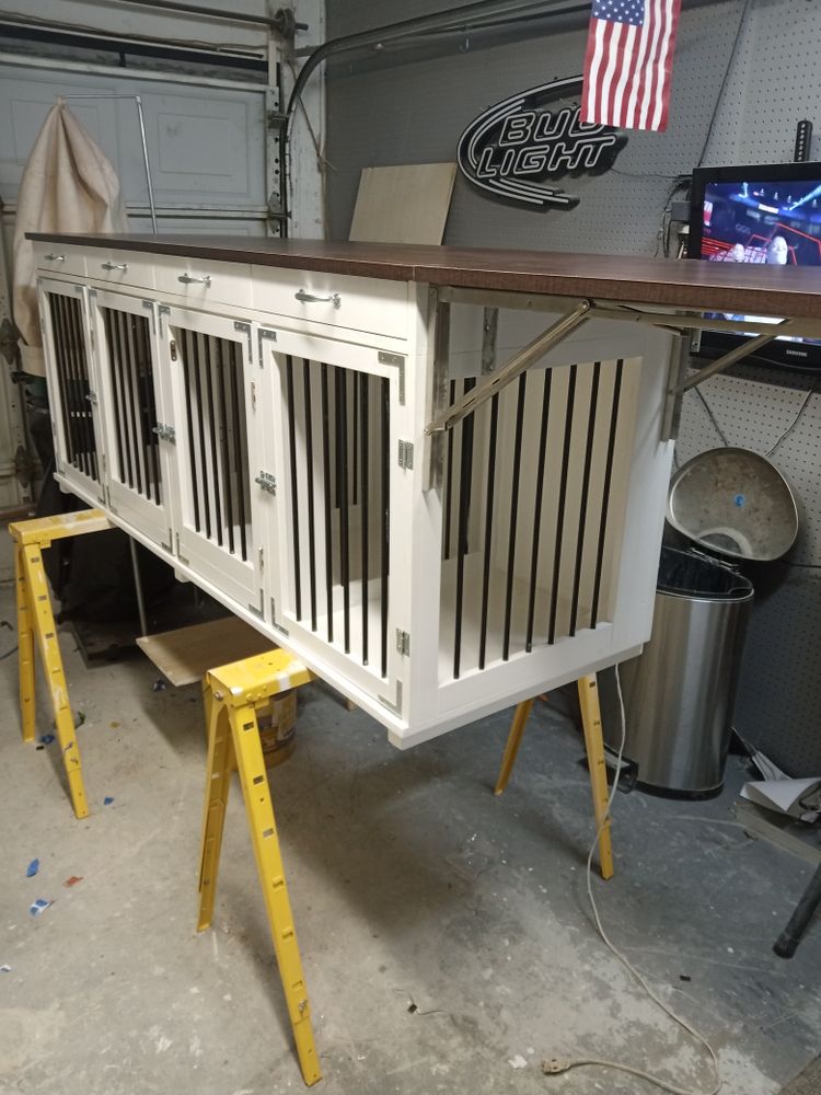 Dog Kennel / Cage for WOOD BAR  DESIGN in Fort Lauderdale, FL
