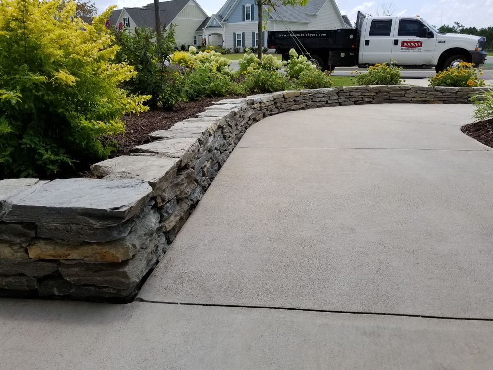 Hardscaping for Bianchi Business Development in Southport, NC