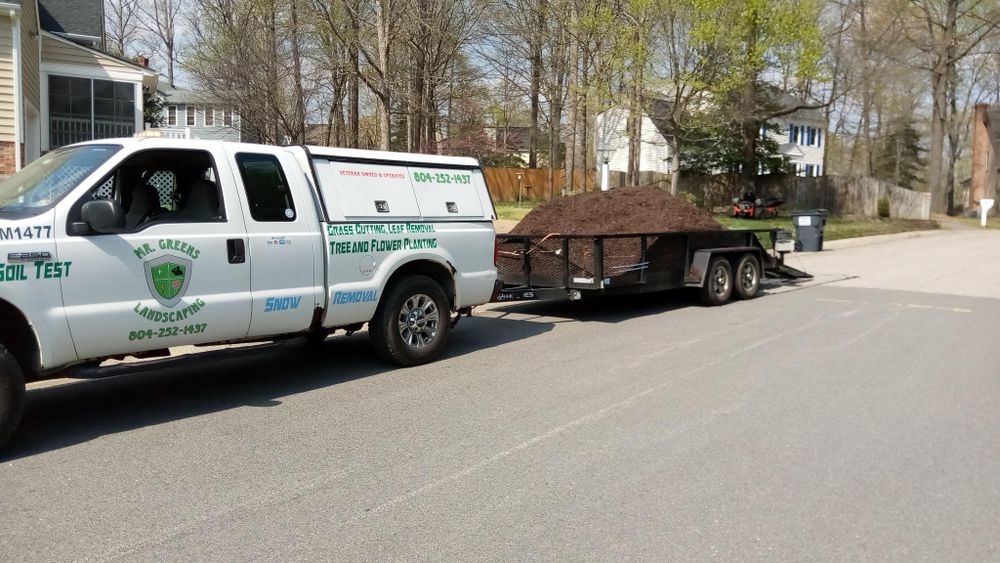 French Drains for Mr Greens Landscaping in Chesterfield, VA