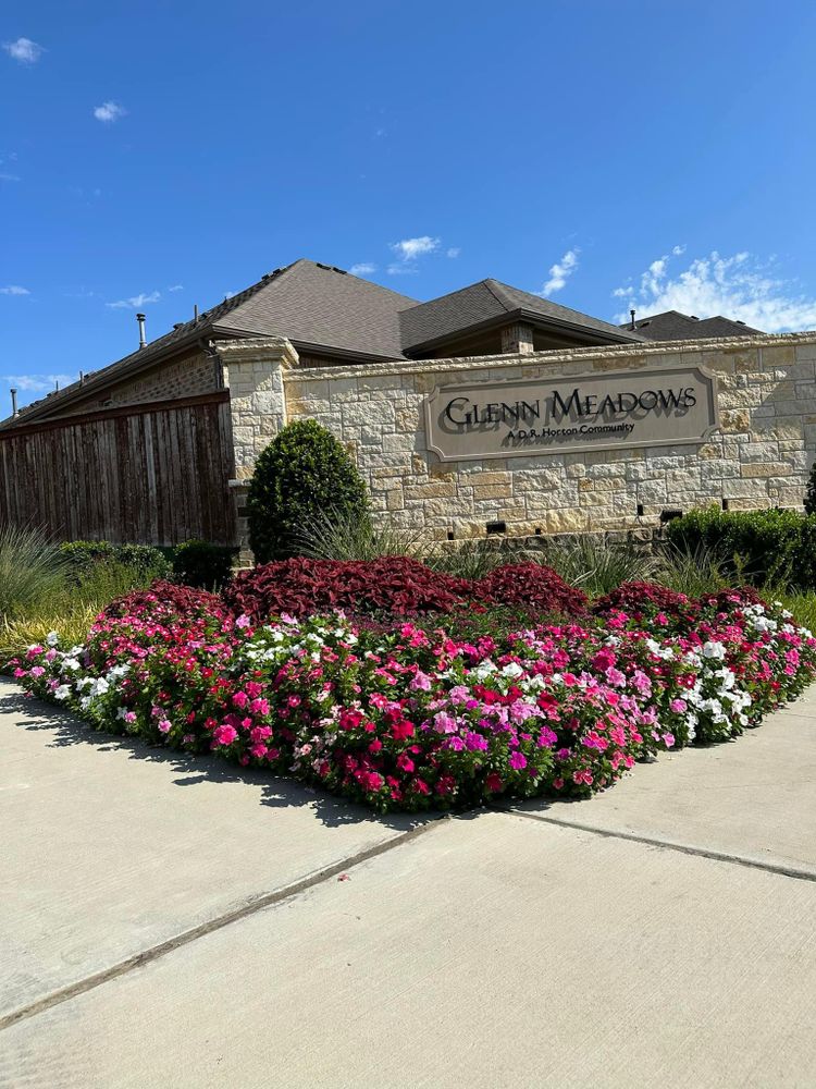 Seasonal color changes for Guerrero's Landscape in Fort Worth,  TX