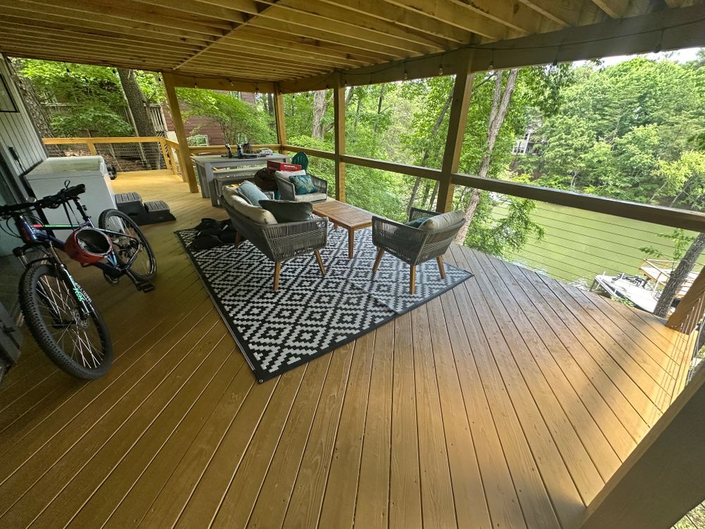 Deck Staining for Cisco Precision Painting Company  in Charlotte, North Carolina