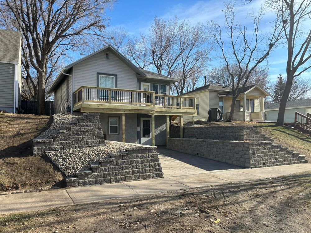Hardscaping for Ramos Universal Landscaping in Sioux Falls, SD