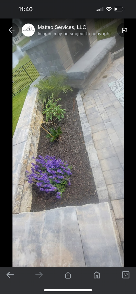 Garden beds & edgers for Matteo Hardscapes in Towson,  MD