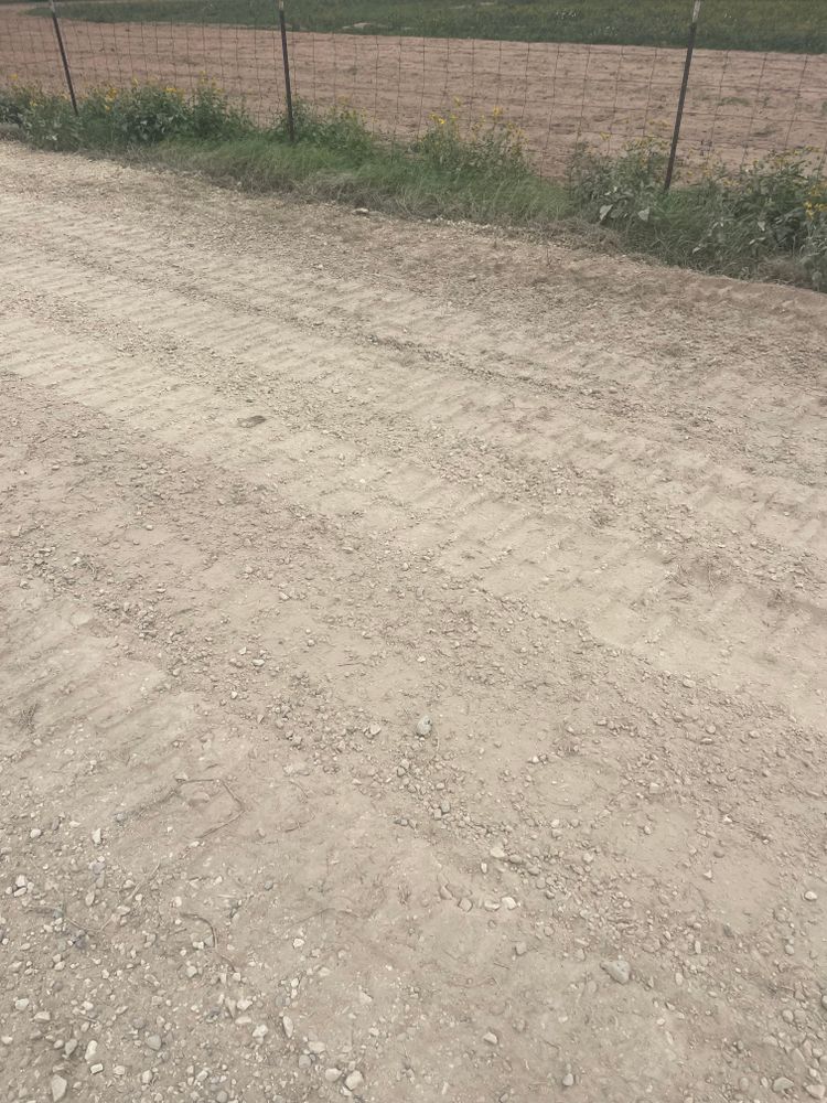 Power Raking for TS Land Mangement in Bigfoot, TX