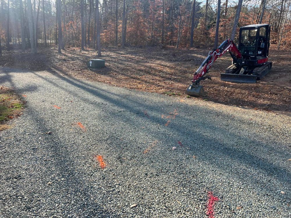 Excavating Company for Cedar Point Land Management in Richmond, VA