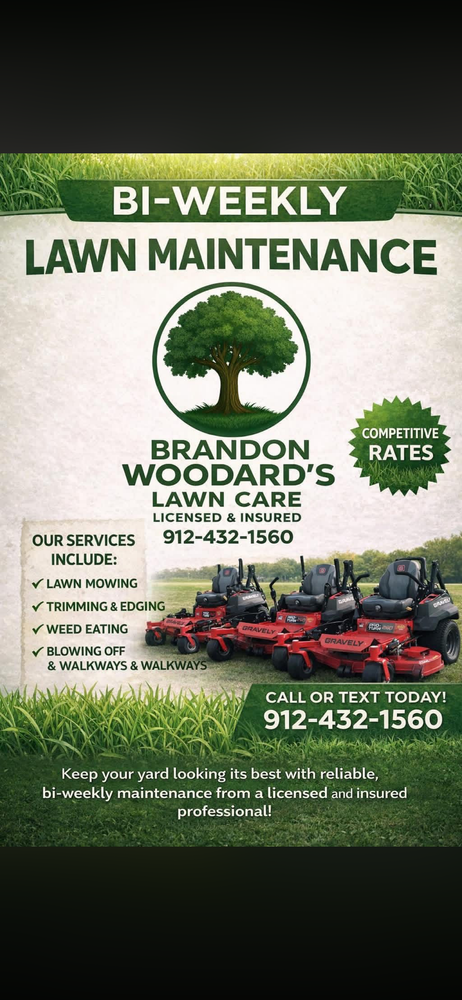 All Photos for Brandon Woodard’s Lawncare in Ludowici, GA