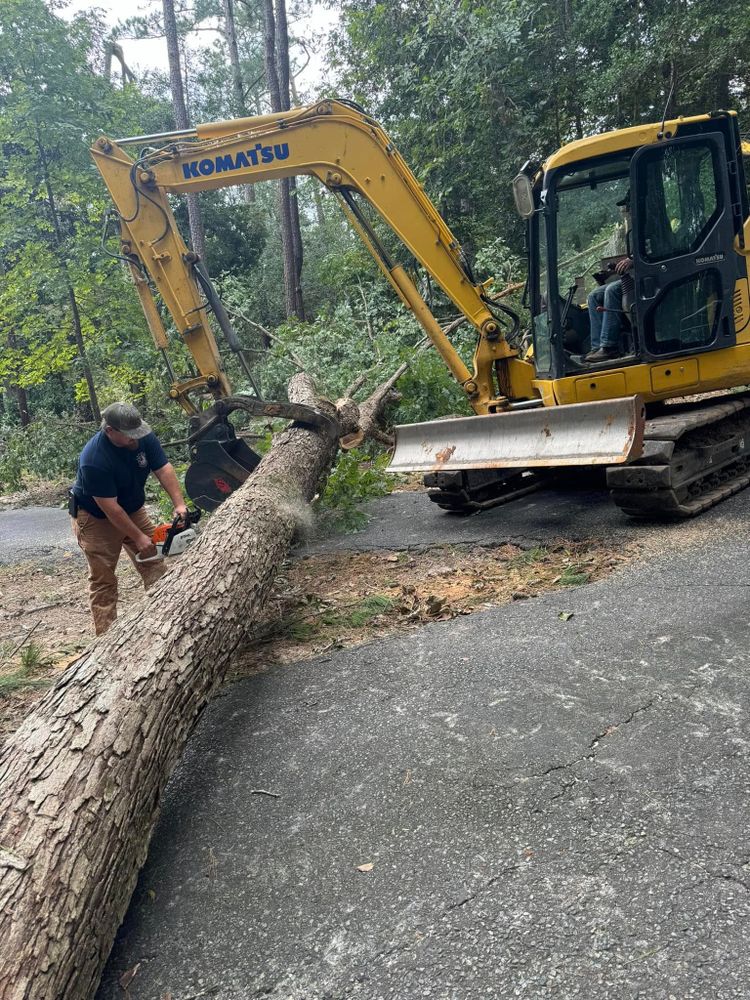 Excavating for Middle Georgia Land Pro in Cochran, GA