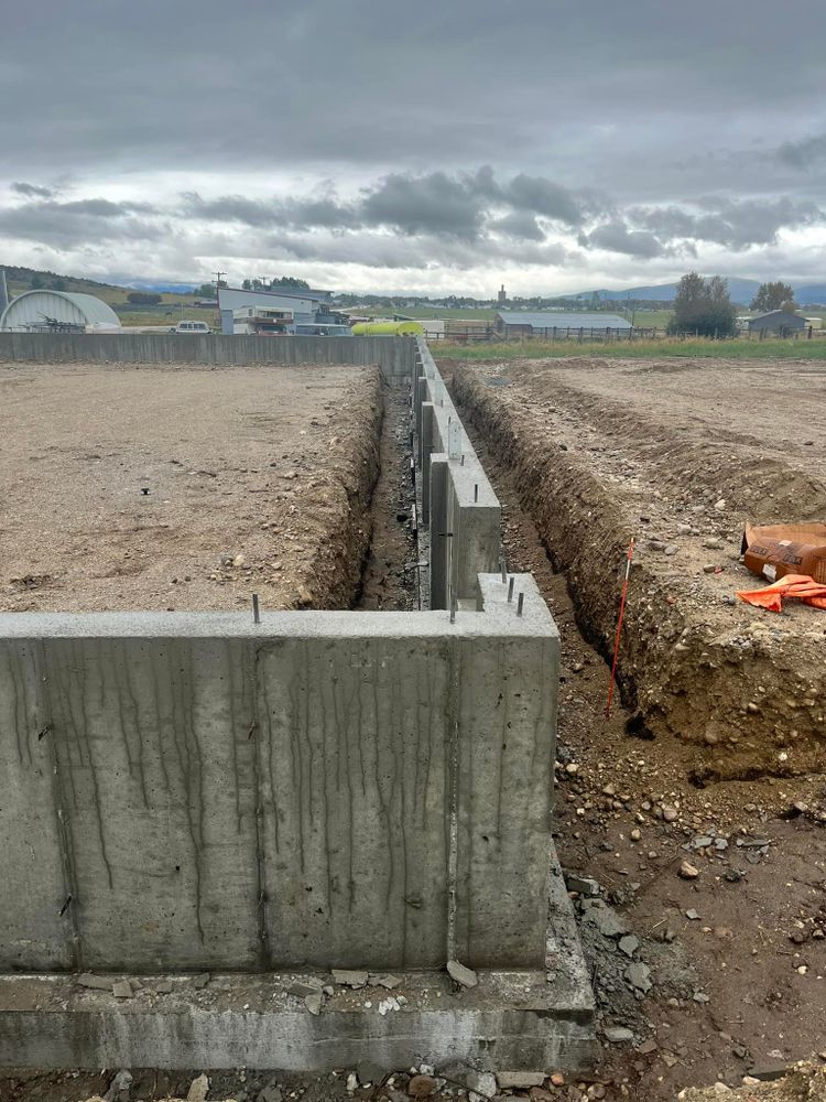 Flat WorkConcrete for A K Concrete in Tetonia, ID