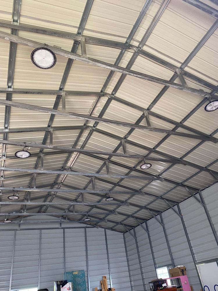 Lighting Installs for Genesis Electrical in Greeneville, TN