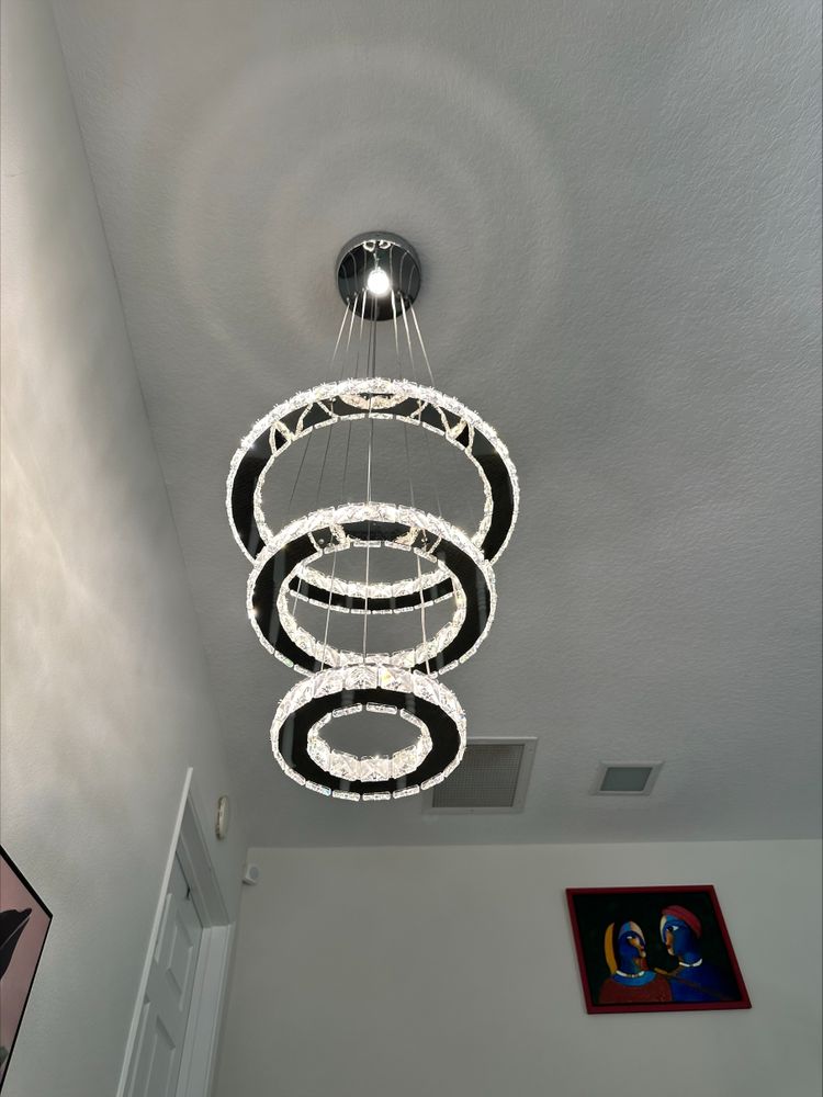 Lighting Installs for All Thingz Electric in Aliso Viejo, CA