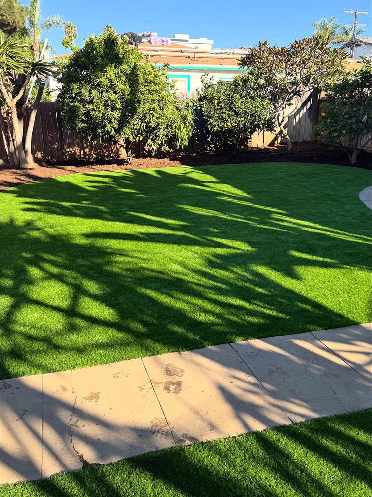 Enhance your outdoor space with our Turf Solutions, offering lush, low-maintenance synthetic lawns that look natural year-round. experience a beautiful, hassle-free yard tailored to your needs and local climate. for Herreras Land Service in San Diego, CA