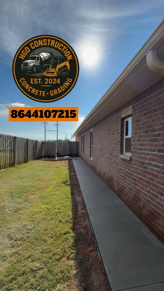 Concrete  for HGO Construction & Grading LLC in Spartanburg, SC