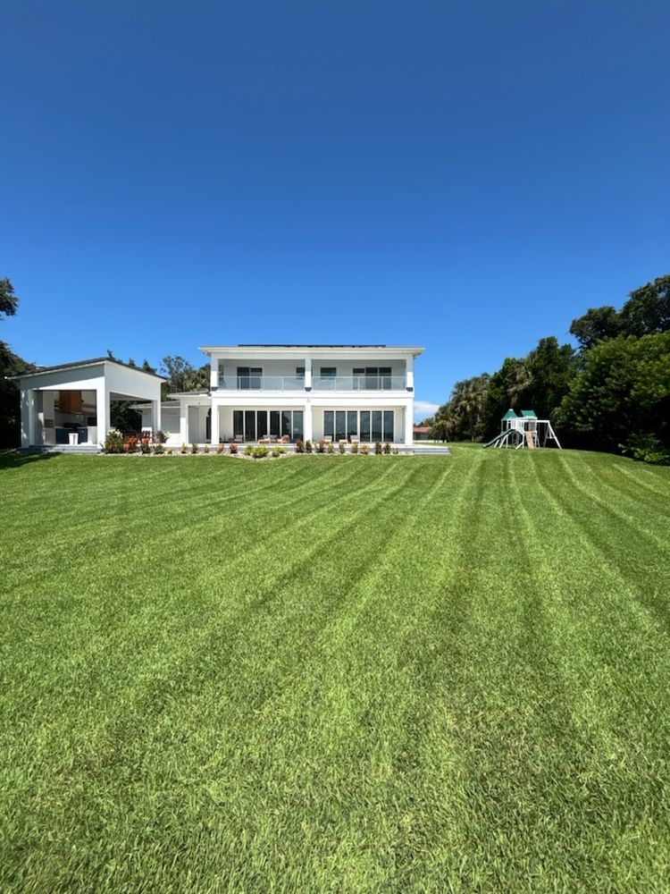 Mowing for Vanic's Landscaping in Port Orange, FL