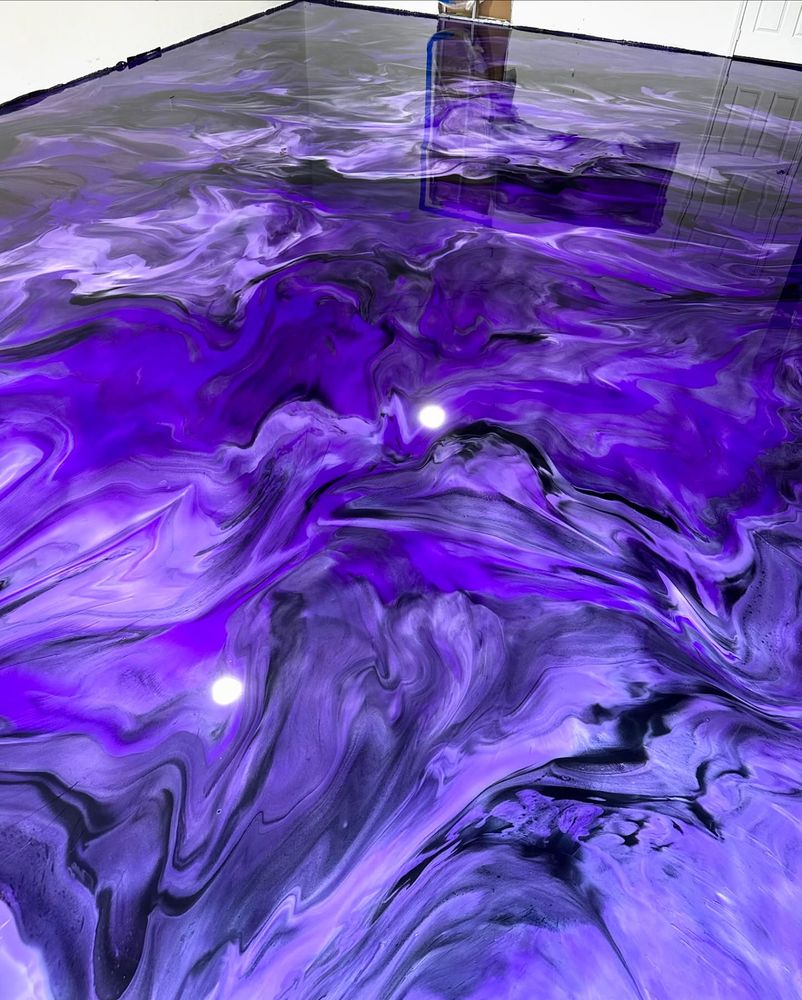 Metallic Epoxy for Top Coat Texas in Houston, TX