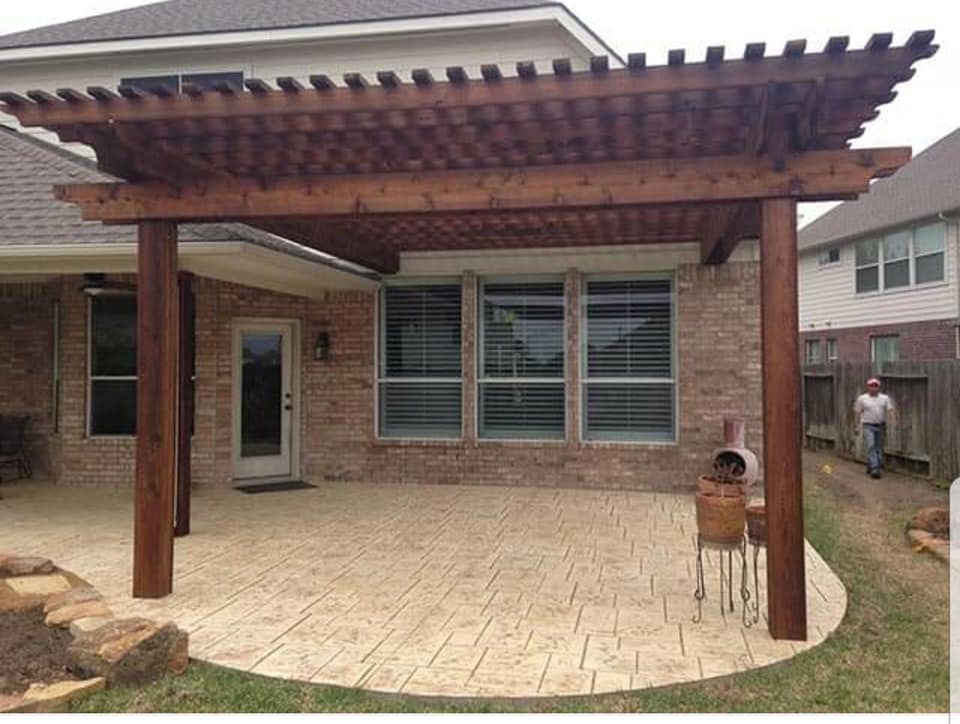 Pergolas for Sunset Coastal Innovations in Galveston County, TX