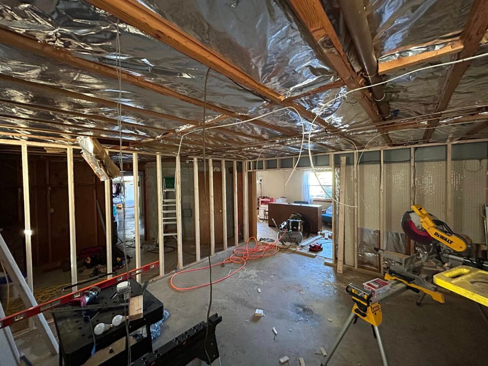 Interior Renovations for E&H Contracting in Staunton, VA