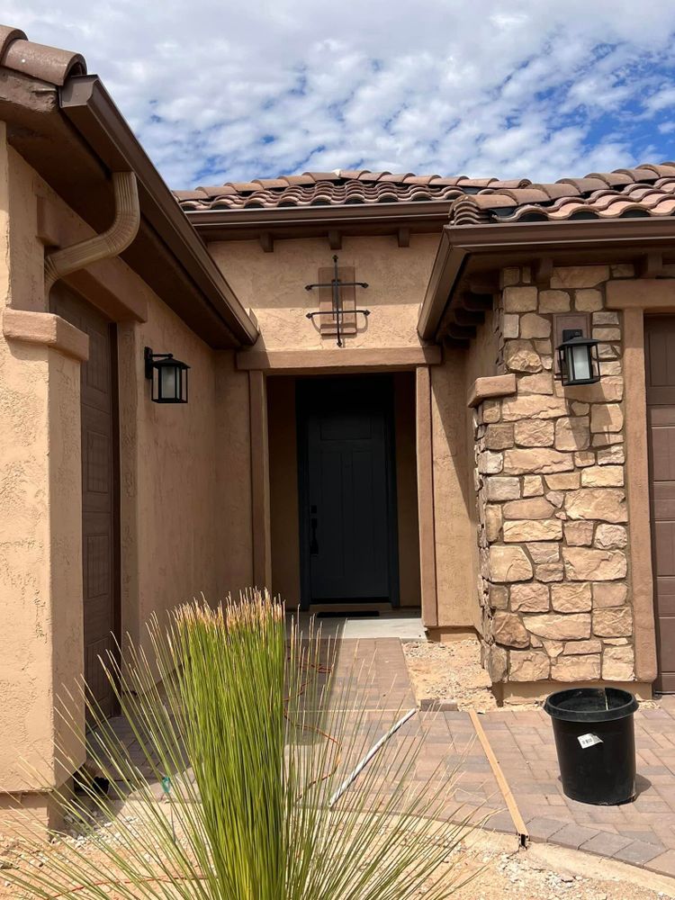 Protect your home from clogged gutters with our best gutter guards service. Enjoy hassle-free maintenance and prevent water damage by installing our high-quality, durable gutter protection system today. for Copper State Rain Gutters in Glendale, AZ