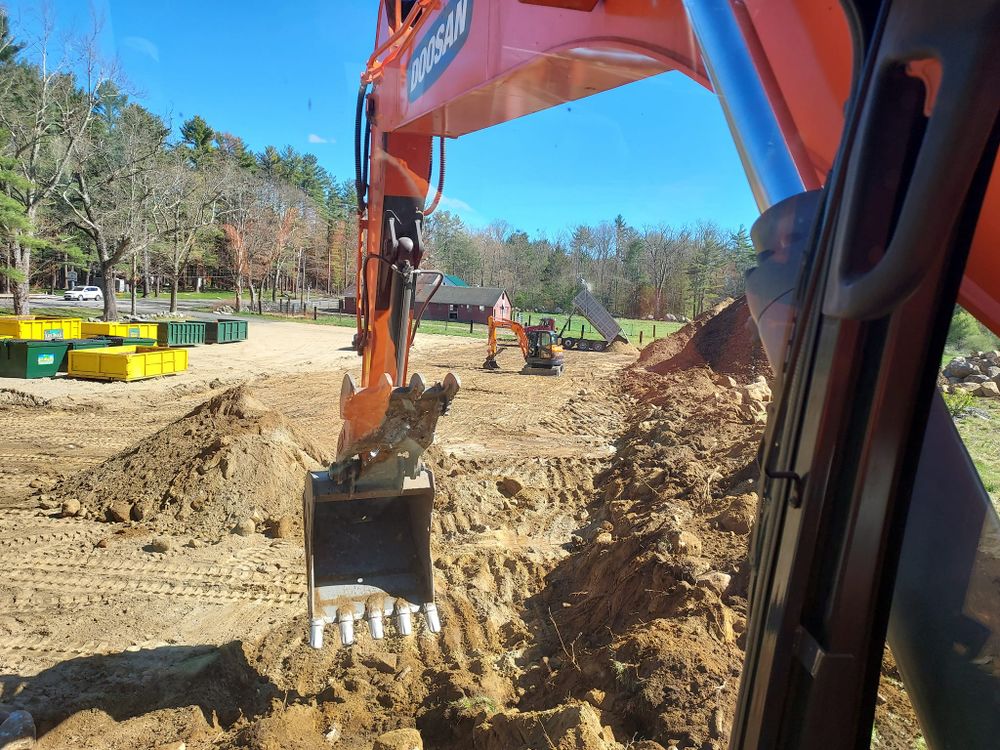 Excavating for MJS Excavating in Hardwick, MA