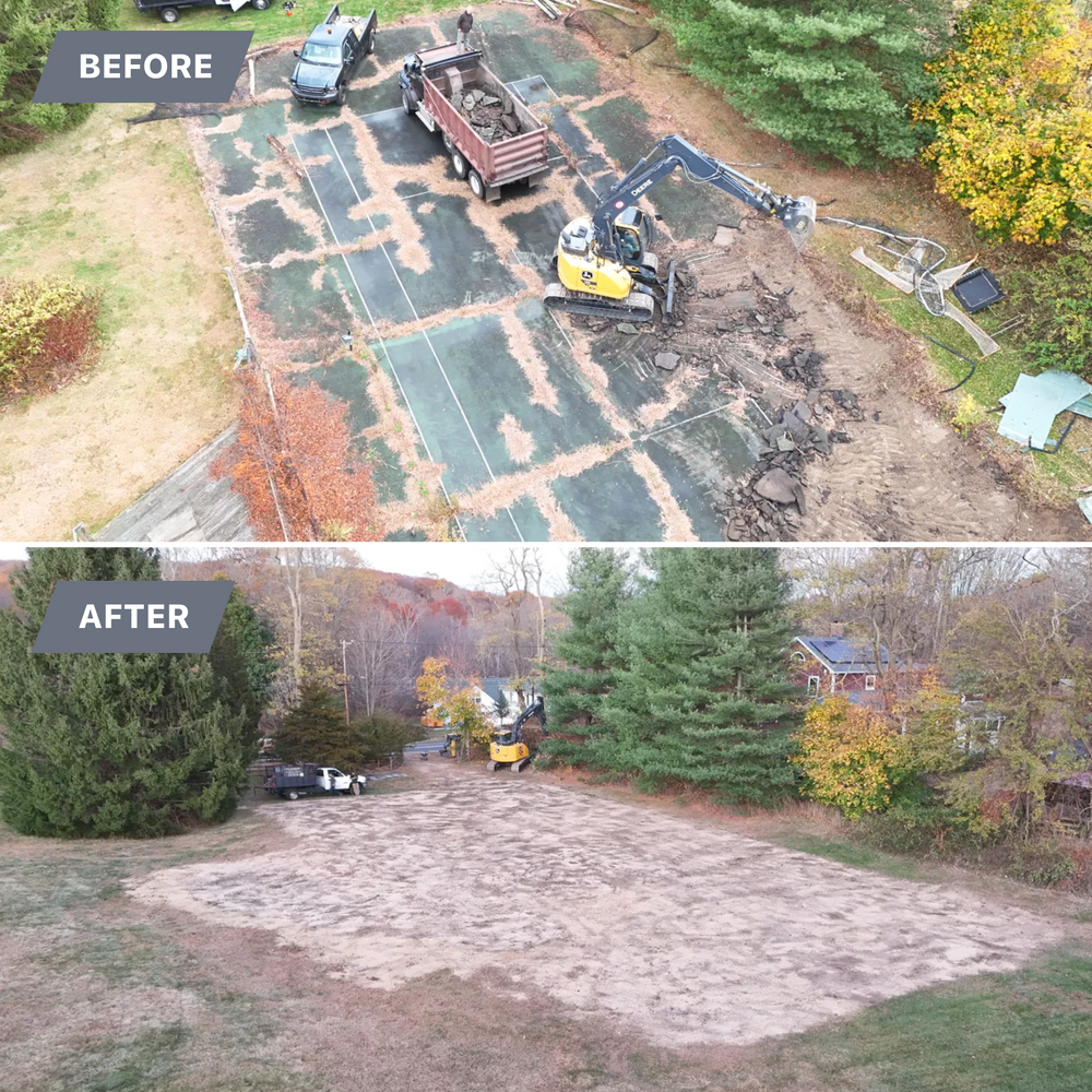 Soil Grading & Leveling for Ace Landscaping in Trumbull, CT