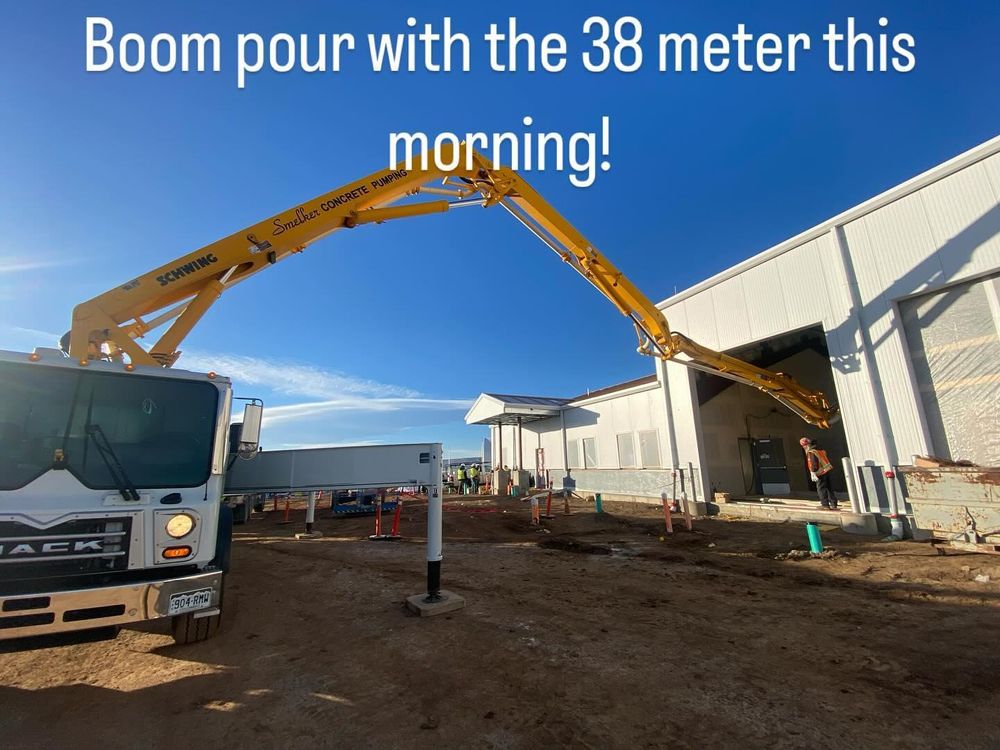 All Photos for Smelker Concrete Pumping in Colorado Springs, Colorado