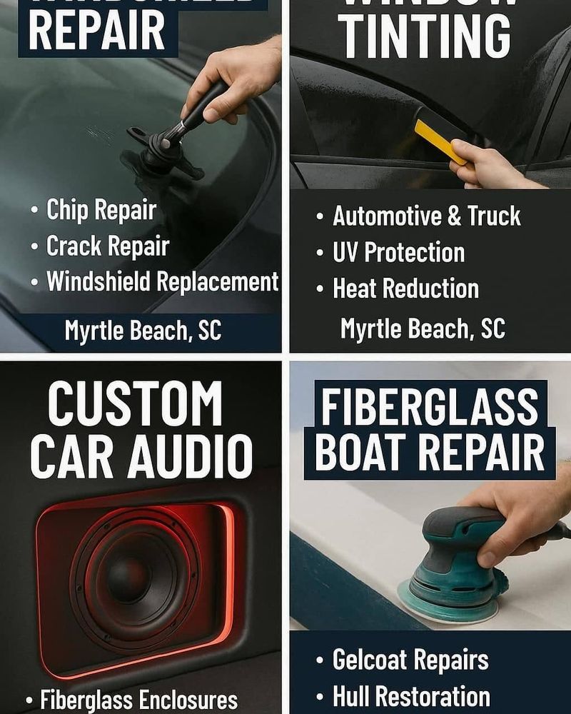 Windshield Repair for Apex Windshield Repair & Window Tinting Myrtle Beach in Myrtle Beach, SC