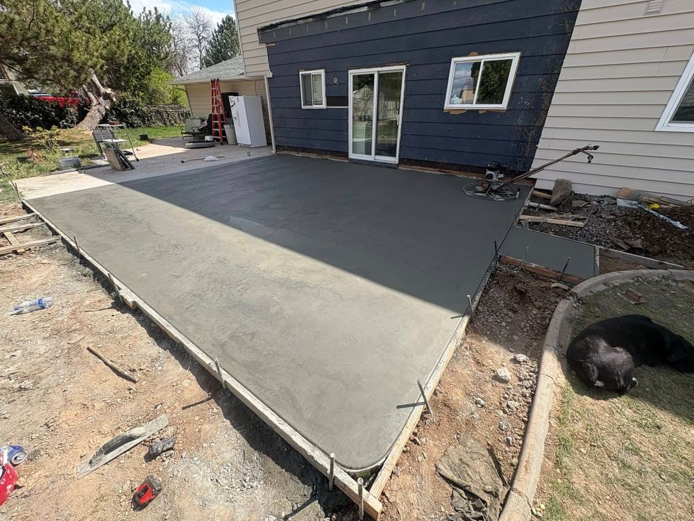 Our Concrete Slab Construction service delivers durable, level surfaces for various home projects. We ensure precision and quality, providing the perfect foundation for patios, driveways, and other residential installations. for AMF Concrete Construction in Boise, ID