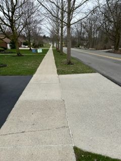 Sidewalks for X-treme Pro Wash in Huntsville, OH