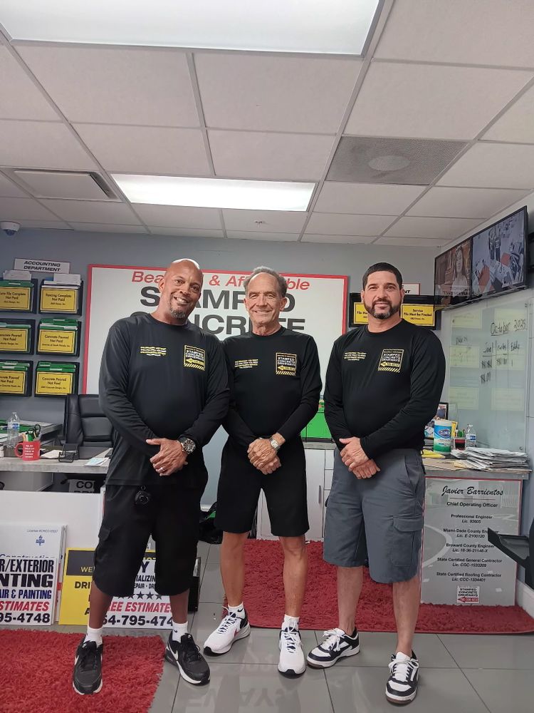 All Photos for Beautiful and Affordable Stamped Concrete by Castilla Concrete Finish Design Corp in Sunrise, FL