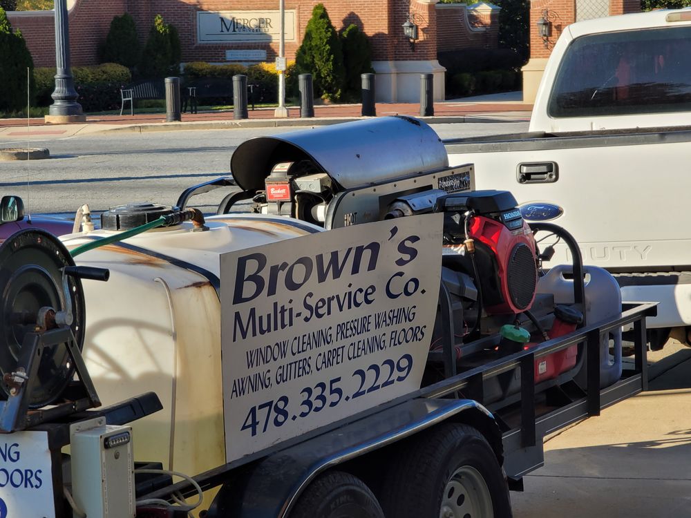 Commercial Services for Brown’s Multi - Service in Macon, Gerogia