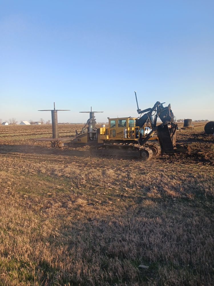 GPS pattern tiling and mapping for GBA Earthmoving in Keota, IA