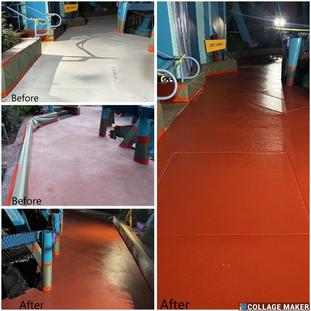 Floor for Hotspray Industrial Coatings  in Orlando, FL