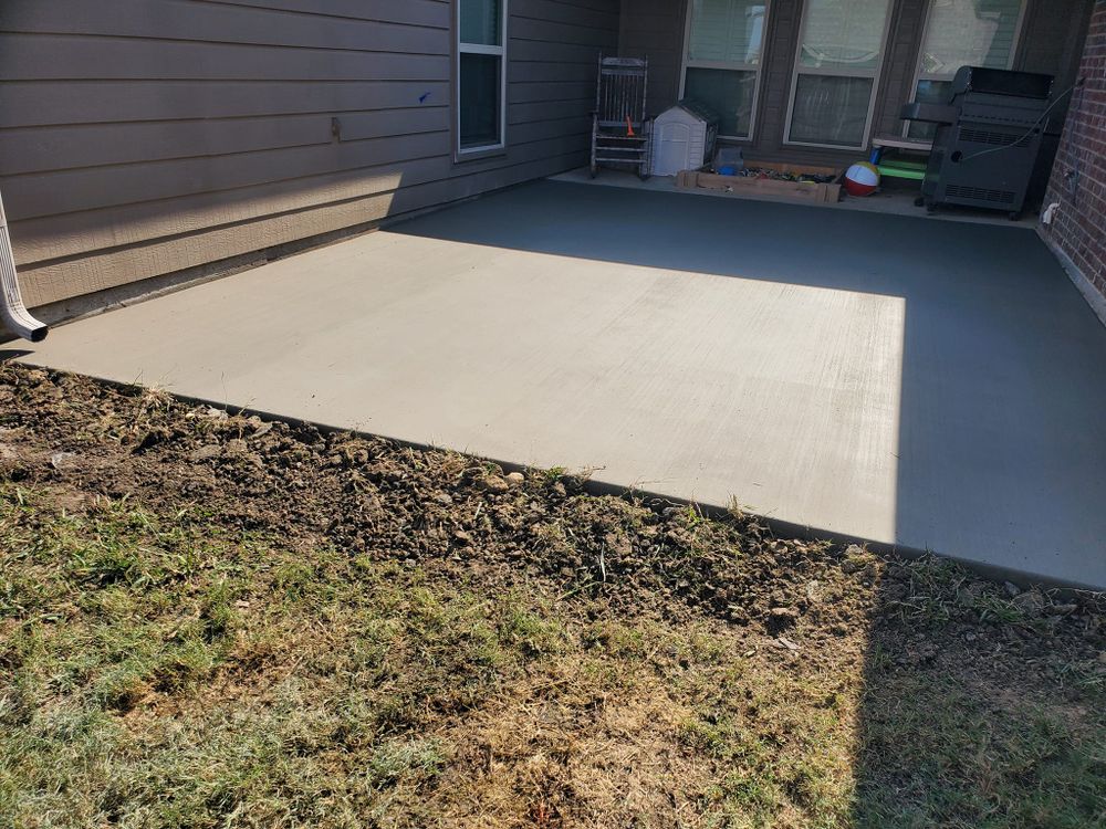 Concrete for JDS CreteWork in Quinlan, TX