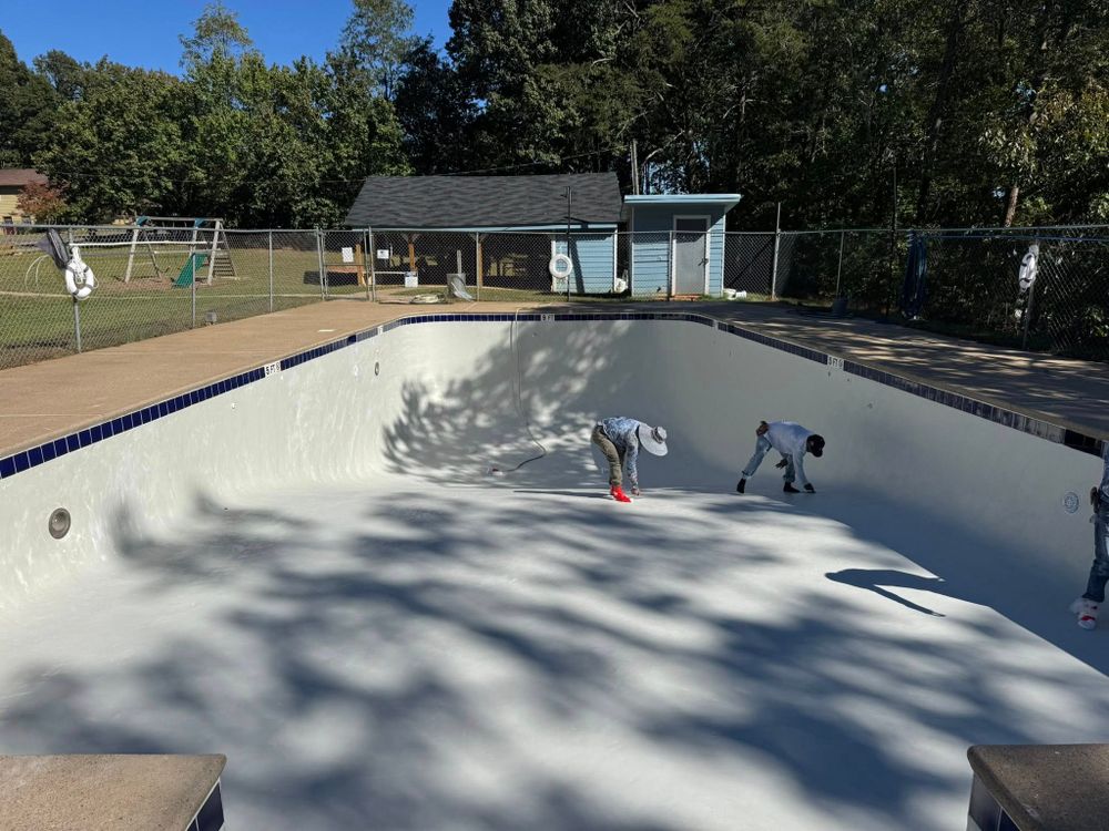 Transform your pool with our expert Pool Plastering service, providing a durable and smooth finish that enhances the aesthetic appeal and longevity of your backyard oasis. Discover quality craftsmanship today. for Primetime Pools LLC in Winder, GA