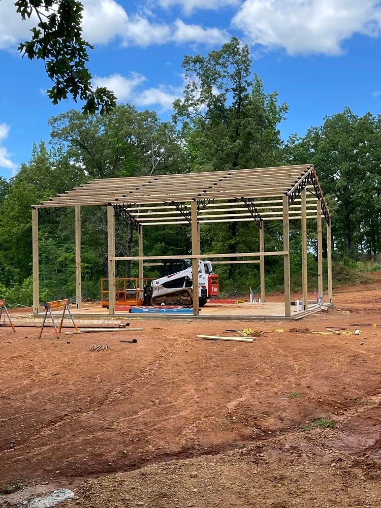 Steel Construction for Teague Construction in Ramer, TN