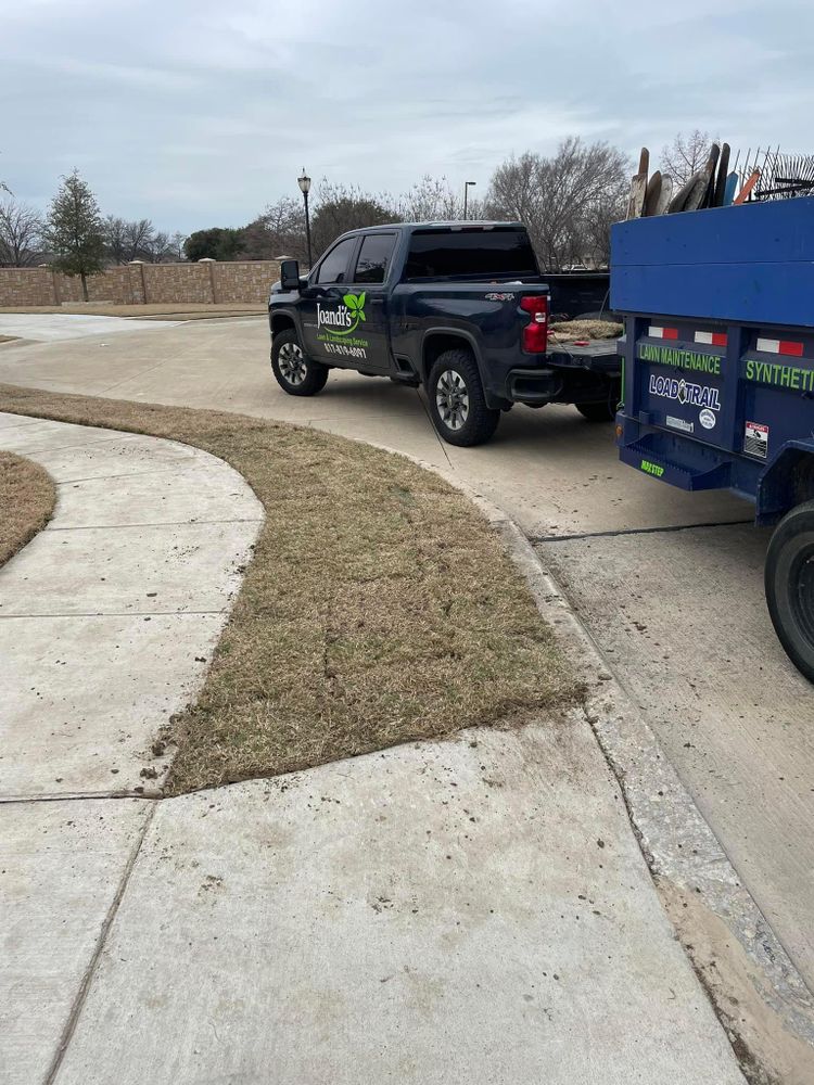 Mowing for Joandi's Lawn & Landscaping Service in Haltom City, TX