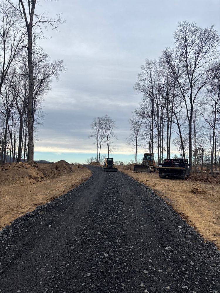 Land Clearing for Schrock’s Land Management in Northern Virginia, Shenandoah Valley, VA