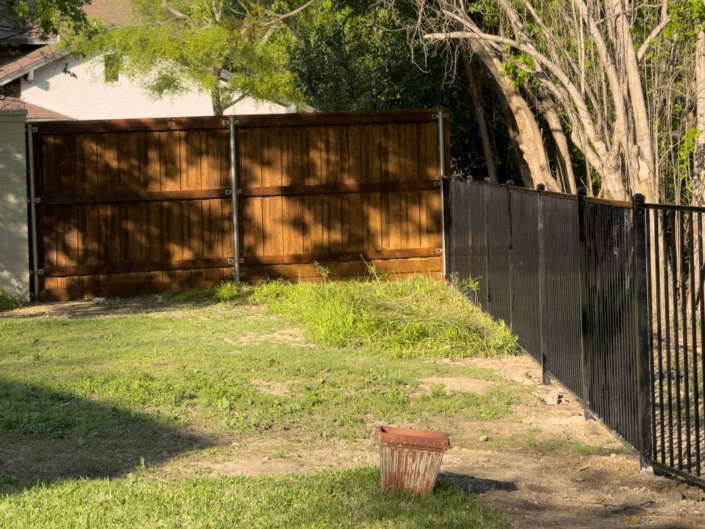 Fences for Walker Custom Exteriors in Dallas, TX
