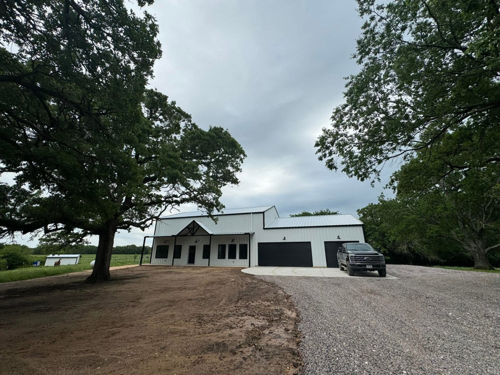 Log Cabin Rd Barndo for Tailor Made Custom Homes in North, TX