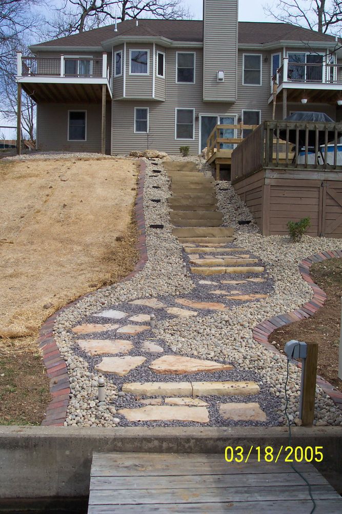 Landscape Installation for Mayfield Landscaping in Staunton, IL