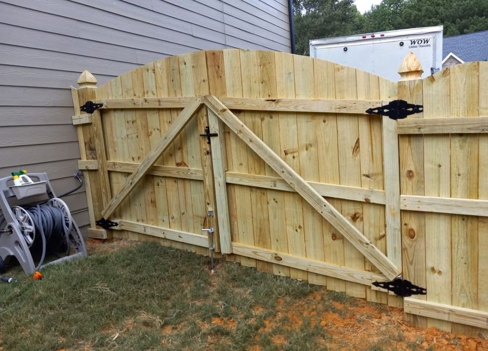 Fencing for All Out Construction in Atlanta, GA