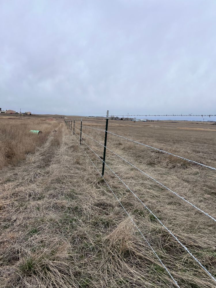 Fence for DS Industries in Gillette, WY