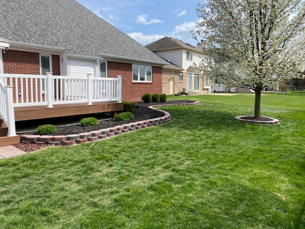 Retaining walls for Alltimate Outdoor Services in Warren, MI