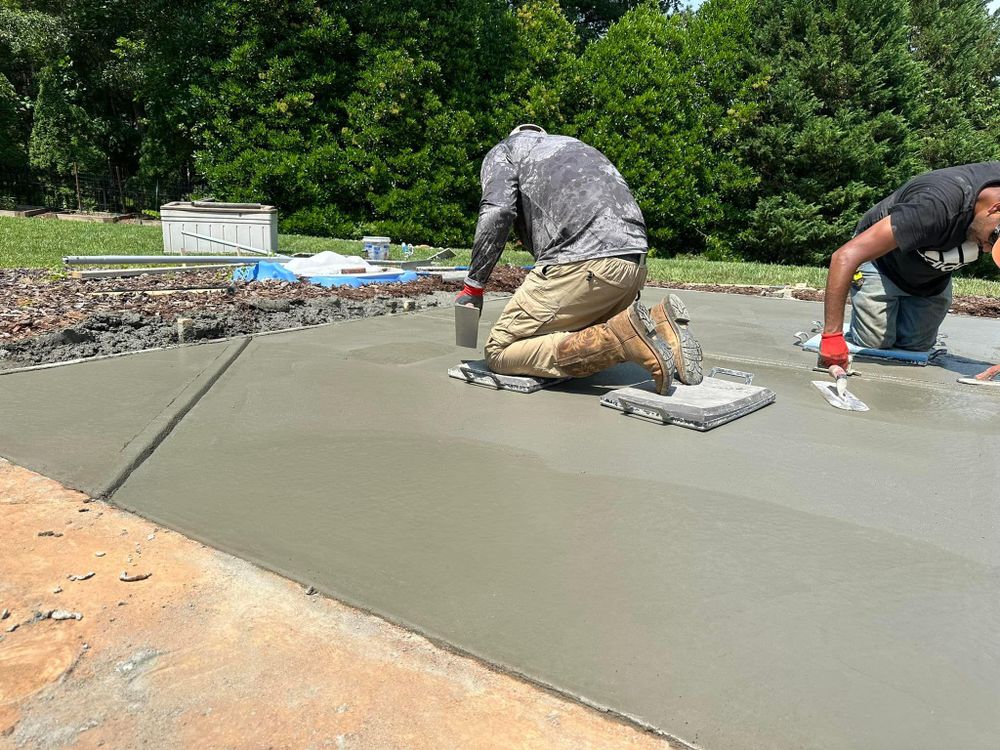 Patio Installation for Solid Rock Contracting LLC in Rock Hill, South Carolina