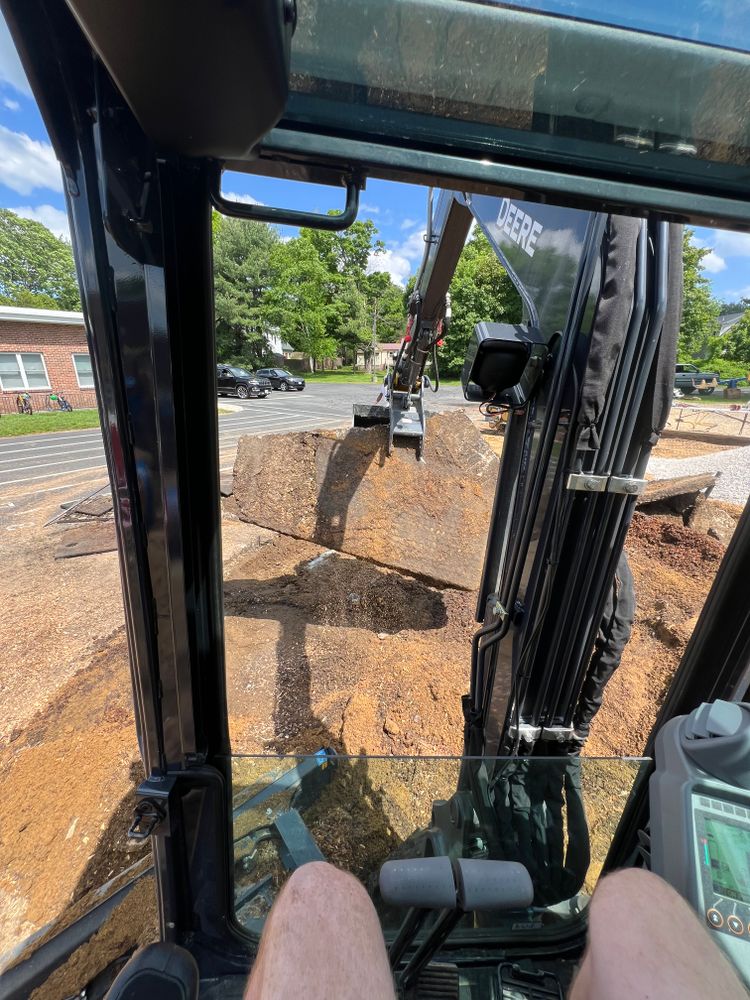 Our Concrete & Structural Removal service safely removes foundations, slabs, walls, and load-bearing elements with precision equipment, minimizing disruption while preparing your property for renovation, rebuilding, or complete site redevelopment. for Andrews Earthworks in Williston, VT