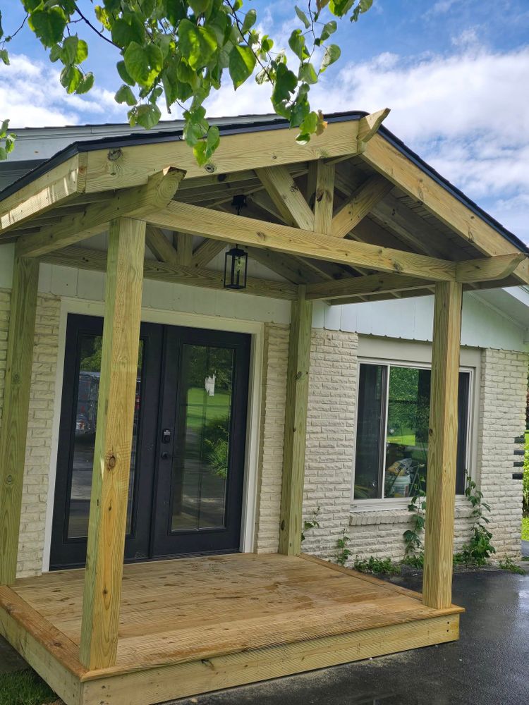Our Custom Home Design service offers personalized, innovative building solutions tailored to your lifestyle and preferences, ensuring a seamless process from concept to completion for your dream home. for Shelton’s Construction in London, KY