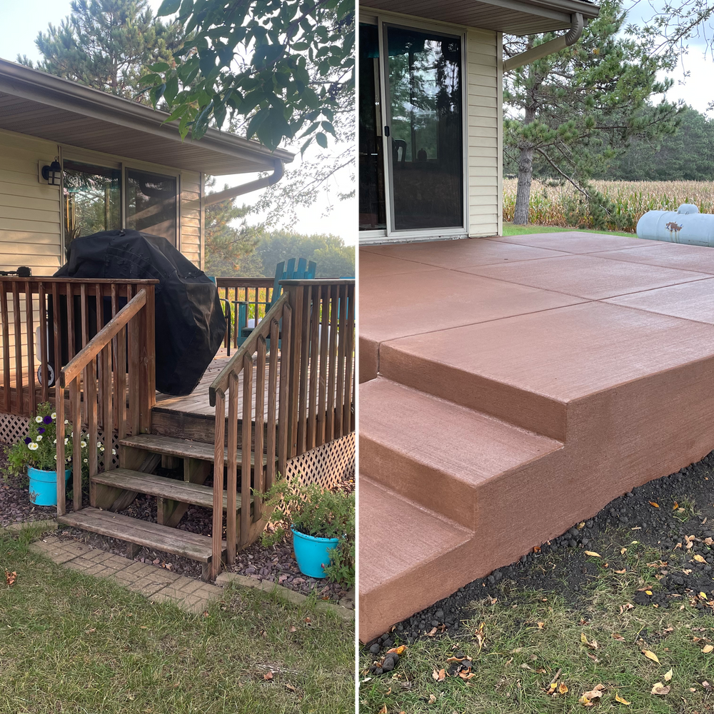 Exterior Flat Work for STAMPEDE Vertical Concrete in Isanti, Minnesota