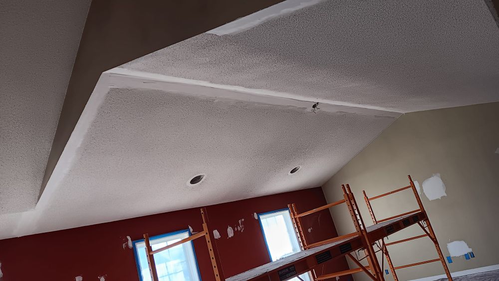 Fence and Full Home Interior Painting and Drywall repair for Dead Tree General Contracting in Carbondale, Illinois