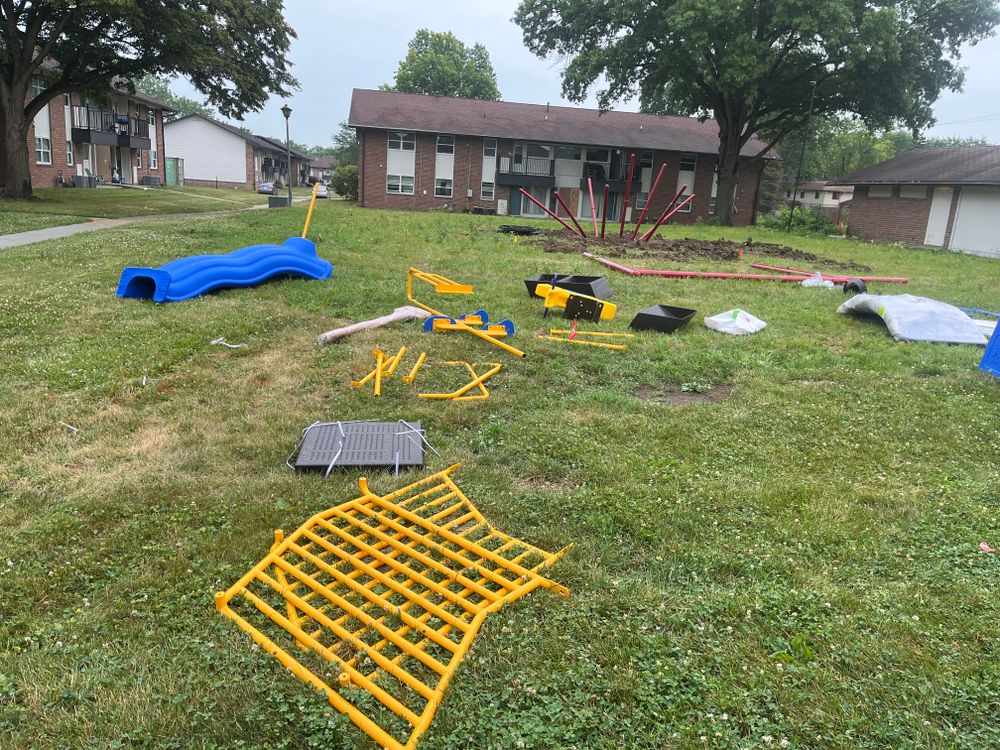 Playgrounds for Prestige Landscaping & Lawn Services LLC in Anderson, IN