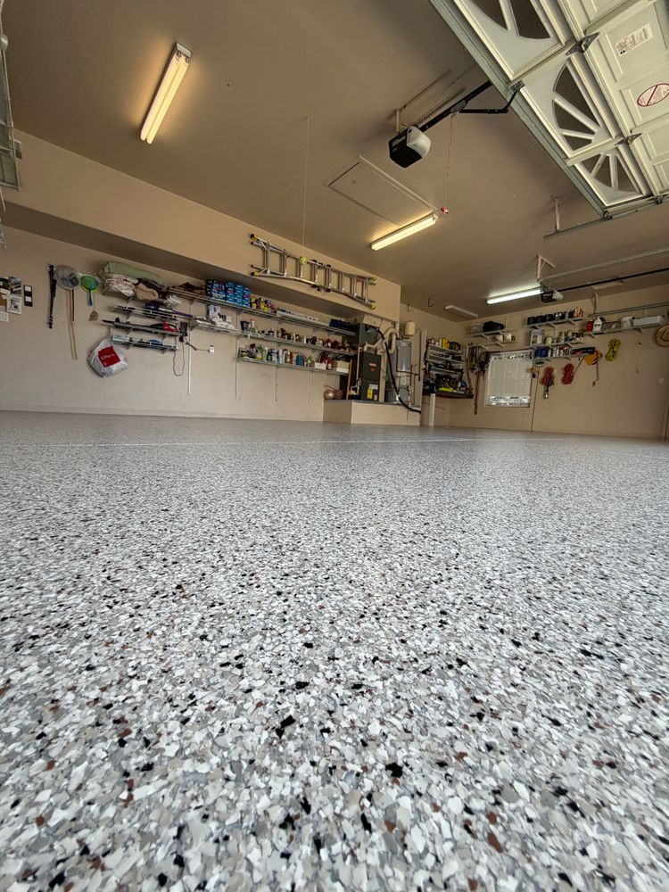 Polyaspartic & Epoxy Garages for PRYME EPOXY LLC in Mayer, AZ